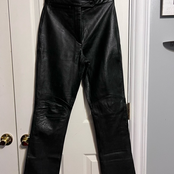 Wilson’s Black Leather High Rise Pants (XS)